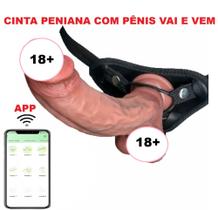 Cinta C/ Prótese Vai e Vem, Rotação, Ventosa e Testículo 22x4Cm. Cinta Ajustável do 36 ao 52 Cinta C/ Prótese Vai e Vem, Rotação, Ventosa e Testículo 22x4Cm. Cinta Ajustável do 36 ao 52