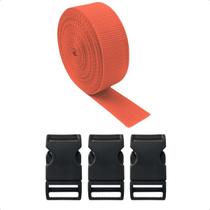 Cinta CA 10 Metros + 10 Fechos 25mm Cinta CA 10 Metros + 10 Fechos 25mm