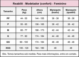 Cinta Calção Modeladora Sem Colchetes Curta 8126 - Biosafe