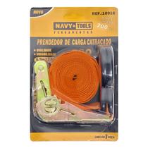 Cinta Carga Catraca Reforçada Até 700 Kg 1 Polegadas x 4.5 Metros Aço Carbono Galvanizado