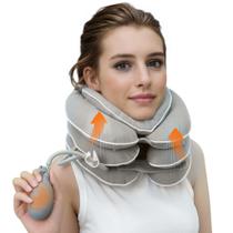 Cinta cervical inflável ajustável Bkrtondsy