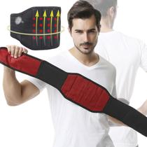 Cinta Cervical Lombar Auto Aquecedora Magnetica Turmalina Suporte Coluna Postura Cintura
