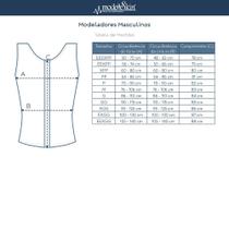 Cinta Cirúrgica Masculina Manga L Emana 84007B - ModelleSkin