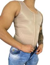 Cinta Colete Cirúrgico Masculino Modeladora Afina Cintura - M26 Cinta Colete Cirúrgico Masculino Modeladora Afina Cintura - M26