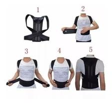 Cinta Colete Corretor Postura Coluna Lombar Reforçada Forte