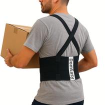 Cinta Colete Ergonômico Reforçado Corretor de Postura Proteção da Coluna Abdominal Lombar - Carregar Peso Reforçado Postury