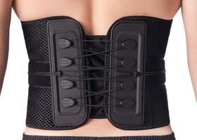 Cinta Coluna Lombar Com Hastes De Aço Flexíveis Hight Tech
