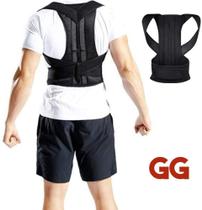 Cinta Corretor Postura Lombar Postural Pegar Peso Colete Coluna GG
