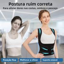 Cinta Corretora De Postura Para Suporte Traseiro Escoliose Correção Corcunda Para Homens E Mulheres