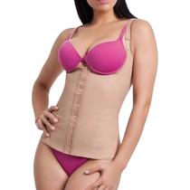 Cinta Corselet Esbelt Cotton Modeladora Alça 431 Compressão Modelform Abdominal Feminina