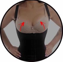 Cinta Corselet Modelador Alta Compressão Aumenta Seios 2x Cinta Corselet Modelador Alta Compressão Aumenta Seios 2x