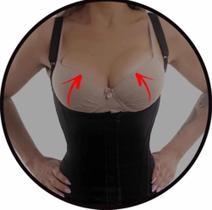 Cinta Corselet Modelador Alta Compressão Aumenta Seios 2x - Princesa Catarina