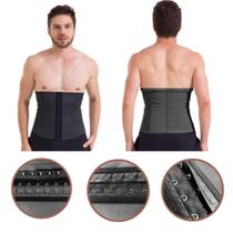 Cinta Cotton Masculina Modeladora Abdominal Esbelt Ref 407