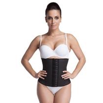 Cinta Cotton Modeladora Abdominal Emborrachada Esbelt Ref404