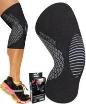 Cinta de apoio de joelho Physix Gear Compression Sluve Grey XL Cinta de apoio de joelho Physix Gear Compression Sluve Grey XL