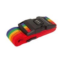 Cinta De Bagagem Ajustável Aprovada Pela TSA Com Fecho Para Malas Acessórios De Viagem