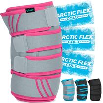 Cinta de compressão Knee Ice Pack Wrap Vive Cold/Hot Gel Cinta de compressão Knee Ice Pack Wrap Vive Cold/Hot Gel