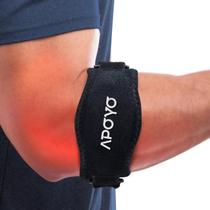 Cinta de cotovelo APOYO Suporte de cotovelo de tênis para alívio da tendinite Cinta de cotovelo APOYO Suporte de cotovelo de tênis para alívio da tendinite