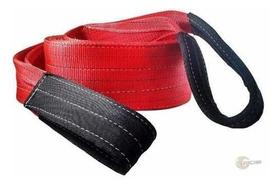 Cinta De Elevação De Cargas Cor Vermelho 5ton 120mm 6m