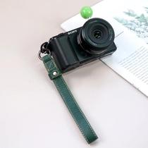 Cinta De Pulso Universal Para Câmera Com Textura De Lichia Para Sony ZV1F ZVE10 Canon M50 Fujifilm