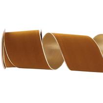 Cinta decorativa CSZD RIBBON Terciopelo cobre 10 m x 10 cm Cinta decorativa CSZD RIBBON Terciopelo cobre 10 m x 10 cm