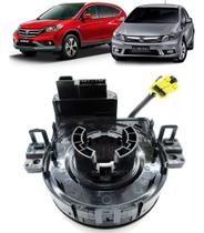 Cinta do airbag honda new civic crv 2012 á 2016 hard disk c/controle de som e borboleta no volante Cinta do airbag honda new civic crv 2012 á 2016 hard disk c/controle de som e borboleta no volante