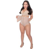 Cinta Dupla Alta Compressão Faixa Modeladora Feminina