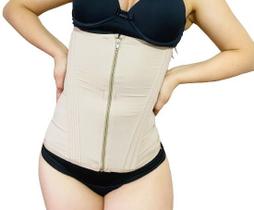 Cinta Dupla Zíper Modeladora Fitness Faixa Abdominal 12 Barbatanas (M19) Cinta Dupla Zíper Modeladora Fitness Faixa Abdominal 12 Barbatanas (M19)