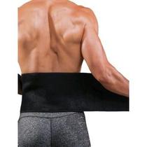 Cinta elástica abdominal masculina para estabilidade da coluna vertebral e da região lombar - Filó Modas