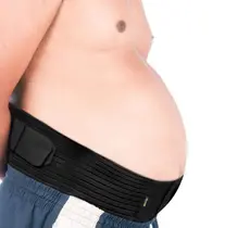 Cinta Elástica Abdominal Suporte Obeso Barriga Grande Artipé