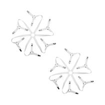 Cinta Elástica Ajustável Com 6 Clipes, Suporte Antiderrapante Para Lençóis, Acessório Para