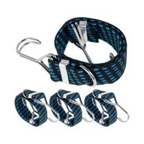 Cinta Elástica Plana De 58cm, 4 Peças, Alta Elasticidade, Faixas Para Carga E Bagagem, Cordas Cinta Elástica Plana De 58cm, 4 Peças, Alta Elasticidade, Faixas Para Carga E Bagagem, Cordas