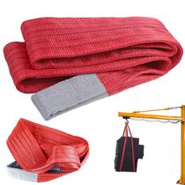 Cinta Elevaçao De Carga 5 Toneladas 8 Metros Reforçada Mudança Obra Construçao Guincho Guidaste Reboque Transporte Pesado Maquinario Navio Transporte