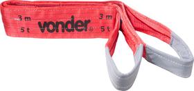 Cinta elevação de carga 5tx3,0m vermelha ce530 - Vonder Cinta elevação de carga 5tx3,0m vermelha ce530 - Vonder