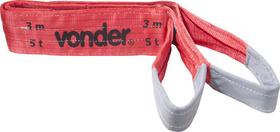 Cinta elevação de carga 5tx6,0m vermelha ce560 Vonder