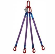 Cinta Elevação de Carga Leg 2.1 ton 3 mts de Comprimento 30mm Largura Fator Seg: 4:1 Normatizada NBR 15.637/1 Leg 4