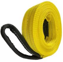 Cinta Elevação de Carga Poliester Dupla Sling Cor: Amarela 3TON X 7:1 190MM X 4MTS -MF