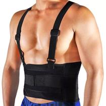Cinta Ergonômica para Coluna e Lombar Reforçada com Proteção - EPI Segurança Cinta Ergonômica para Coluna e Lombar Reforçada com Proteção - EPI Segurança