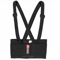 Cinta Ergonômica STEELFLEX Preta com Suspensório para proteção da Coluna