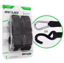 Cinta esticador presilha/mosquetão scud 30mm - heavy duty (par) preto Cinta esticador presilha/mosquetão scud 30mm - heavy duty (par) preto