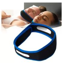 Cinta Faixa Anti Ronco e Apneia do Sono Mantém Boca Fechada Queixeira de Cabeça Bruxismo Melhora o Sono Ajustável Lavável Neoprene Zband