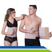 Cinta Faixa Cirurgia Abdominal Elástica 3 Gomos Abdominoplastia Hérnia Bariátrica UN New Form