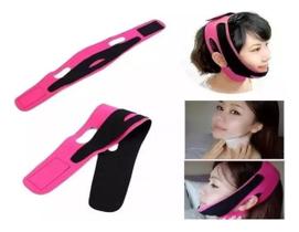 Cinta Faixa Modela Tira Papada Afina Rosto Máscara Feminino Cinta Faixa Modela Tira Papada Afina Rosto Máscara Feminino