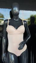 Cinta Feminina Modeladora Poliamida com Bojo Body Compressor Reforçado