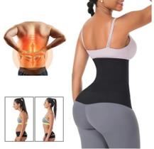 Cinta Invisivel Abdominal Modeladora Ajustável Bandagem Faixa Compressão Feminina Térmica
