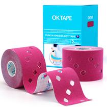 Cinta Kinesiológica OK TAPE Punch 5cm x 5m Rosa 2 Rollos Cinta Kinesiológica OK TAPE Punch 5cm x 5m Rosa 2 Rollos