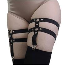 Cinta Liga com Presilha para Meia Elástica Regulável Gótico Metal - Almah Fashion Cinta Liga com Presilha para Meia Elástica Regulável Gótico Metal - Almah Fashion