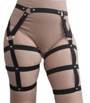 Cinta Liga em Elástico Regulável para Pernas - Garter Unholy