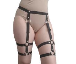 Cinta Liga Harness de Coxa - Leg Garter Princess para Todos os Tipos de Corpo