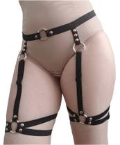 Cinta Liga Harness de Perna Elástica Regulável - Leg Garter Spectrus